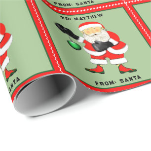 Funny Boxing Christmas Gift Wrapping Paper