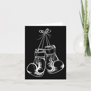 Funny Boxing Gift For Men Women Boxer Gloves Boxin Card