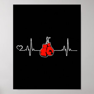 Funny Boxing Graphic Boxing Gifts For Him Boxer  Poster