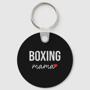 Funny Boxing Mum - Cute Boxing Mama Gift For Women Key Ring