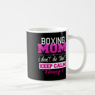 Funny Boxing Mum T Shirt Best Mother Coffee Mug