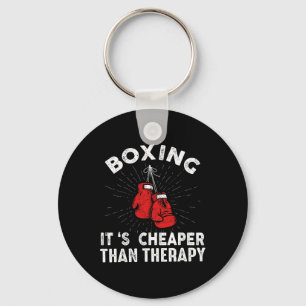 Funny Boxing Quote Gloves Boxer Key Ring