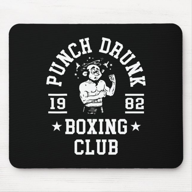 Funny Boxing T Shirt For Boxers  Mouse Mat (Front)