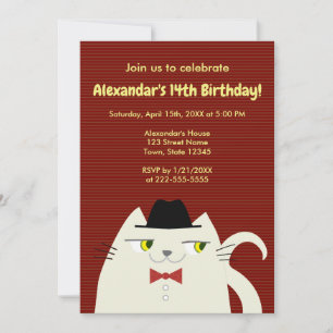 Funny Boy Birthday Invitation