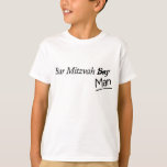 Funny Boy-to-Man Bar-Mitzvah Gift T-shirt<br><div class="desc">Funny t-shirt gift for the bar-mitzvah boy-turned-man! Especially good for the after-party,  but suitable for ANYBODY who has had a bar-mitzvah,  no matter what the age.</div>