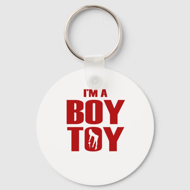 Funny Boy Toy Key Ring (Front)
