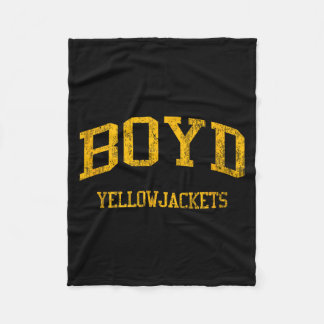 Funny Boyd High School Hs Boyd Fleece Blanket