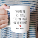Funny Boyfriend Valentine's Day Gift Coffee Mug<br><div class="desc">Funny Boyfriend Valentine's Day Gift Coffee Mug</div>