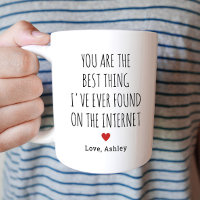 Funny Boyfriend Valentine's Day Gift Coffee Mug