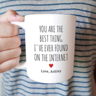 Funny Boyfriend Valentine's Day Gift Coffee Mug