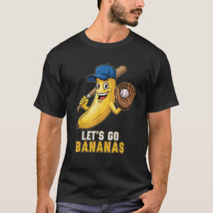 Funny Boys Banana s Gifts Merch Lets Go Bananas T-Shirt