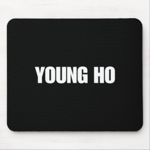 Funny Brainrot Gen Z Humour Young Ho Meme Trend Mouse Mat