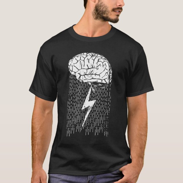 Funny Brainstorm T-Shirt (Front)
