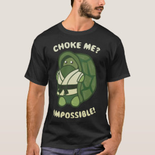 Funny Brazilian Jiu Jitsu and BJJ Turtle T-Shirt