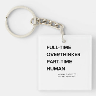 Funny Breaking News Key Ring