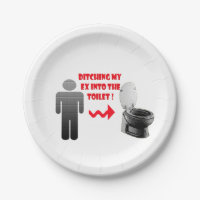 Funny breakup ex boyfriend into the toilet