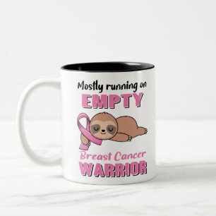 Funny Breast Cancer Awareness Gifts Two-Tone Coffee Mug