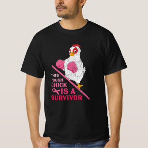 Funny Breast Cancer Warrior Survivor Girl Women T-Shirt
