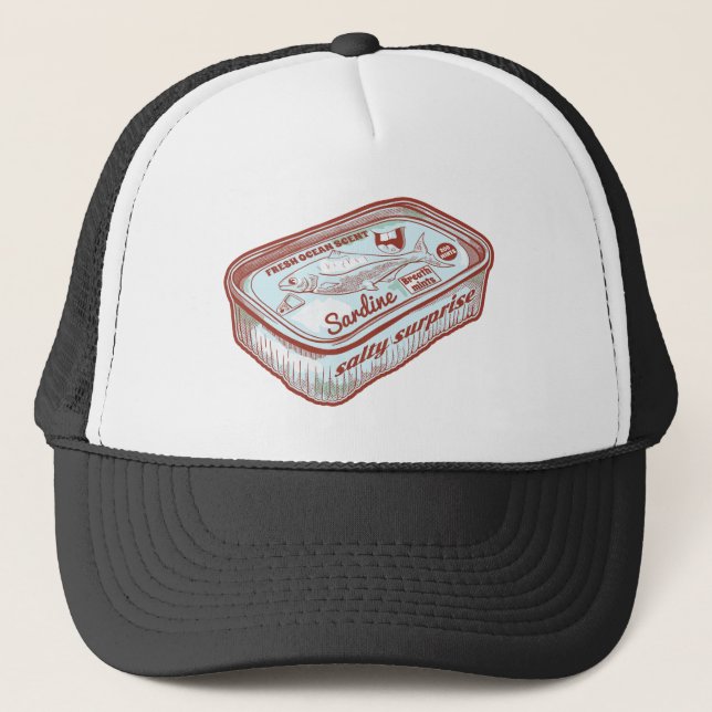 Funny breath mints trucker hat (Front)