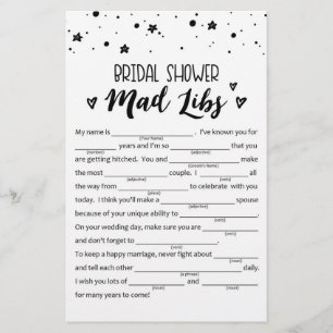 Funny Bridal Shower or Hen Party game