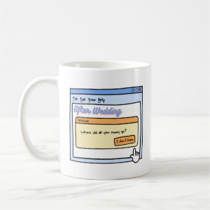 Funny Bride & Groom Gift for Bachelor Party Humour Coffee Mug