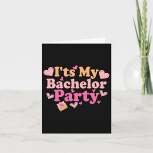 Funny Bride Groom Wedding Bachelor Bachelorette Pa Card