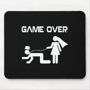 Funny Bride Groom Wedding Bachelor Bachelorette Pa Mouse Mat