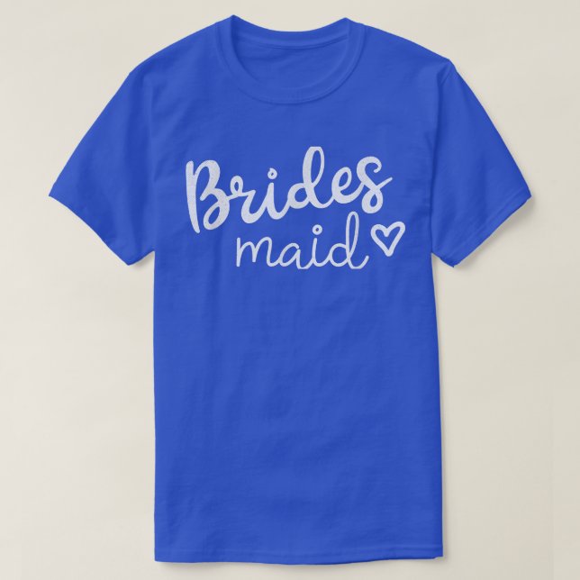Funny Bridesmaid Bride Bachelorette Party T-Shirt (Design Front)