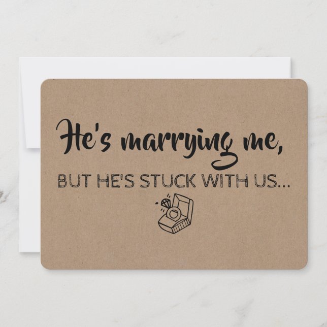 Funny Bridesmaid / Maid of Honour Proposal Invitation (Front)