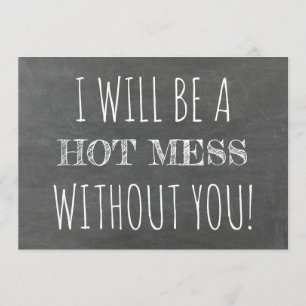 Funny Bridesmaid / Maid of Honour Proposal Invitation