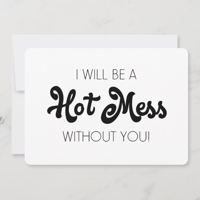 Funny Bridesmaid / Maid of Honour Proposal Invitation (Front)