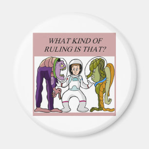 funny bridge player design magnet