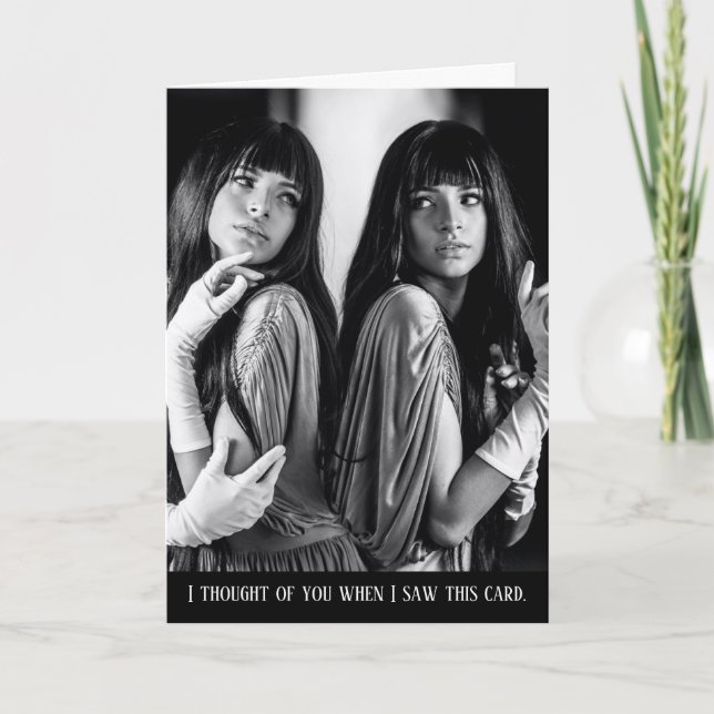 Funny British Biker Motorbike Motorcycle Birthday Card (Front)