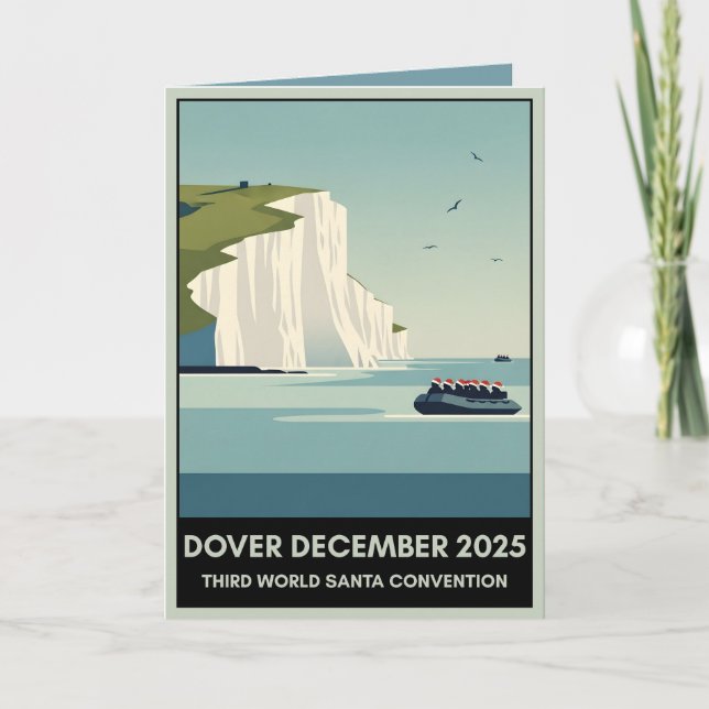 Funny British Christmas Card (Front)