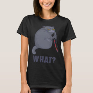 Funny British shorthair cat gifts for cat lovers a T-Shirt