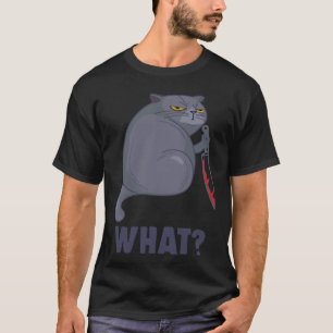 Funny British shorthair cat gifts for cat lovers a T-Shirt