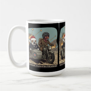 Funny British themed Christmas Coffee Mug