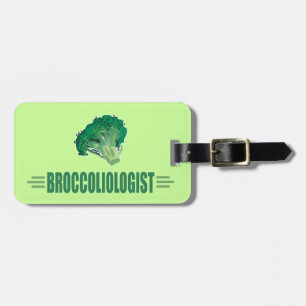 Funny Broccoli Luggage Tag