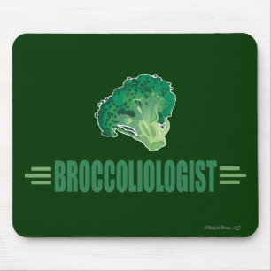 Funny Broccoli Mouse Mat