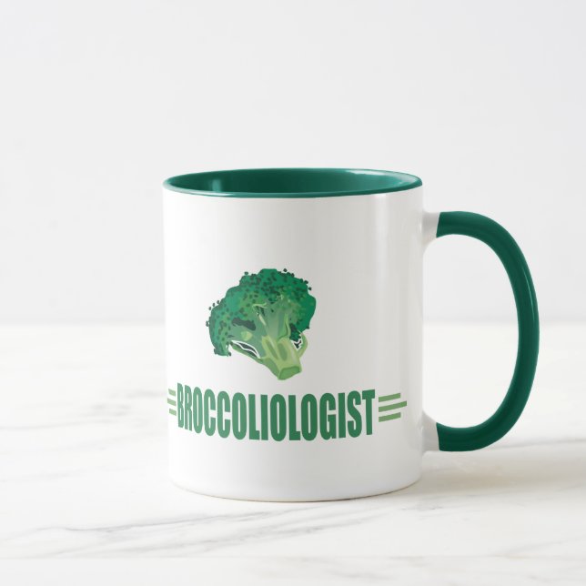 Funny Broccoli Mug (Right)
