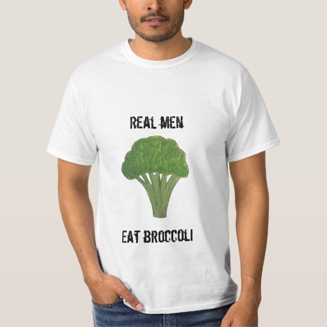 Funny broccoli t-shirt (Front)