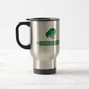 Funny Broccoli Travel Mug