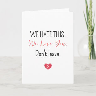 Funny Broken Heart Succ Without You Sarcastic Pun Card