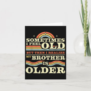 Funny Brother &amp; Sister Sibling Tees &amp; More Card