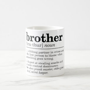Funny Brother Definition Coffee Mug