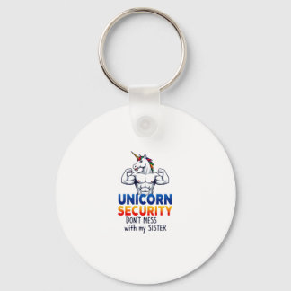 Funny Brother Unicorn Security Dont Mess With My S Key Ring