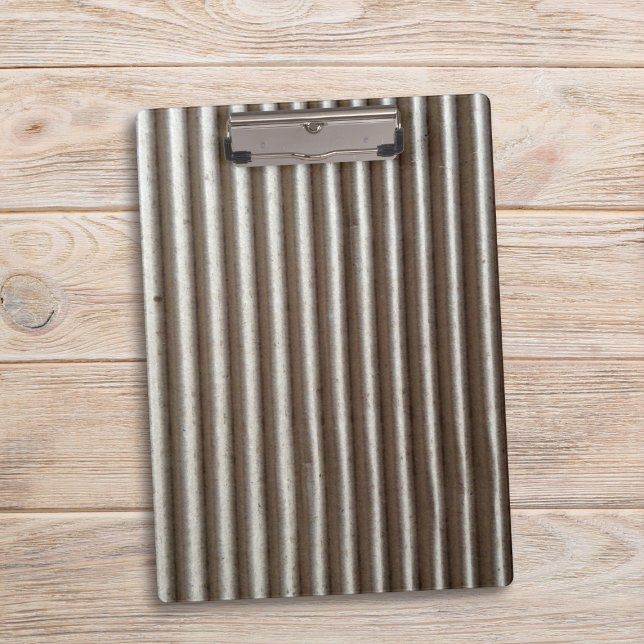 Funny Brown Corrugated Cardboard Texture Clipboard (A fun clipboard just for you)