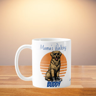 Funny Browns Golden Retriever Sunglasses Coffee Mug
