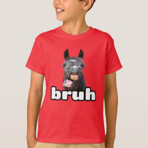 Funny Bruh Horse  T-Shirt