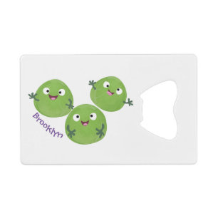 Funny Brussels sprouts vegetables cartoon 